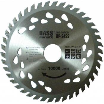 Диск пильный d125*42Т*22,2 с напайкой BASS
