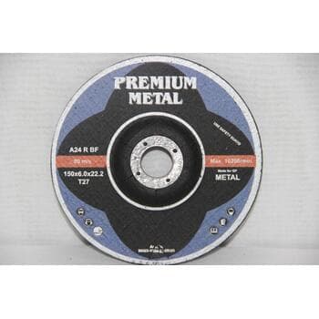 Диск зачистной Premium по металлу d150/6,0/22,2