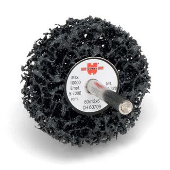 Нейлоновый шлифовальный диск GermaFlex С d63/14/6 в дрель (карбит/кремний)