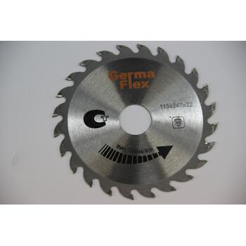 Диск пильный d115*24Т*22,2 с напайкой GermaFlex