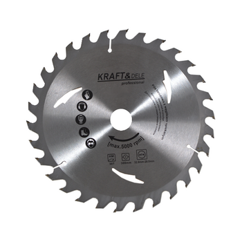 Диск пильный d115*20Т*22,2 с напайкой (дерево) KRAFTDELE KD1000