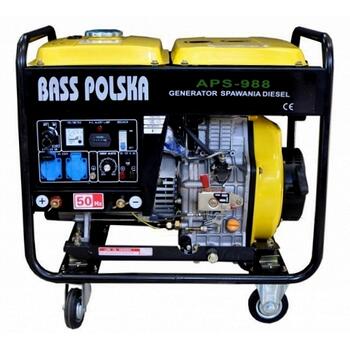 Генератор дизельный со сварочным аппаратом BASSAPS-988 (2500W, 200А) (4-х тактный)