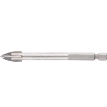 Коронка по стеклу и керамике d10мм крестовая (перьевая) GermaFlex/Plexpart