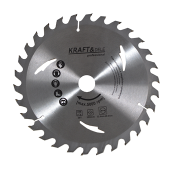 Диск пильный d200*24Т*32 (дерево) KRAFTDELE