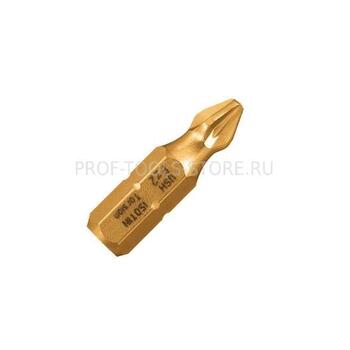 Насадка (бита) USH/BOSCH PZ2+25мм жёлтая